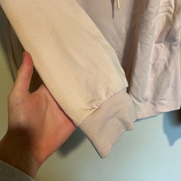 Athleta Peach Oversized Drawstring Boardwalk Hoodie 2X - Picture 10 of 11